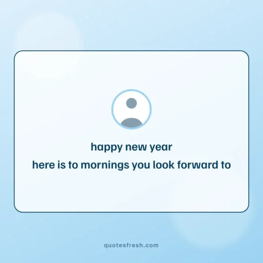 New Year Quotes card: happy new year